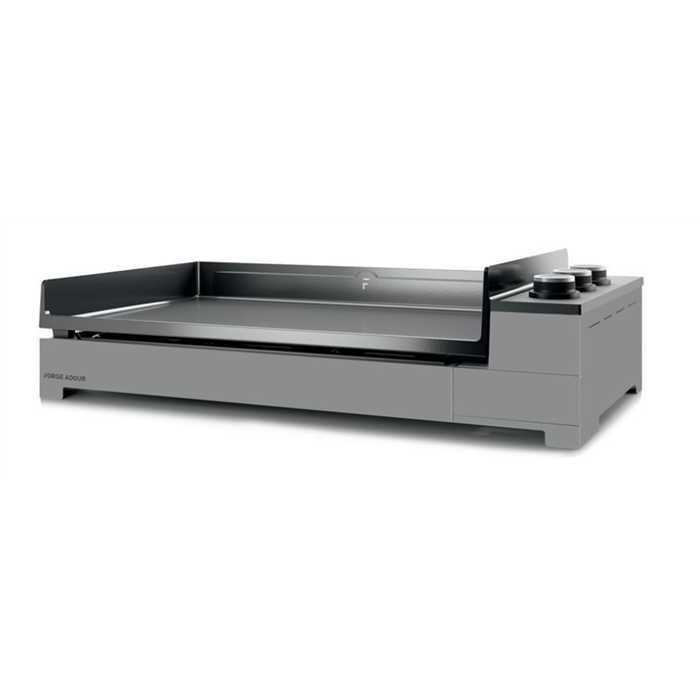 [FA - PREMIUM G 75 A NG] Plancha Gaz Forge Adour Premium 75 En Acier Noir – Performance Pro & Design Élégant
