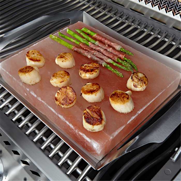 Plaque grill + bloc sel himalaya pour barbecues -  NAPOLEON