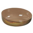 Plat creux Colors - couleur sienne - ATHEZZA