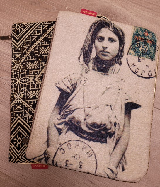 Pochette soirée ou IPAD - Sissimorocco - 21 x 30 cm - "Zoubida", SISSIMOROCCO, pochette