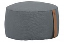 Pouf de jardin 4 Seasons Outdoor Puff Big Anthracite 72x38 cm – repose-pieds et assise extérieure confortable