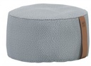 Pouf de jardin 4 Seasons Outdoor Puff Big Gris Clair 58x32 cm – repose-pieds et assise extérieure confortable