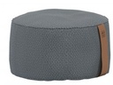 Pouf de jardin 4 Seasons Outdoor Puff Big Anthracite 58x32 cm – repose-pieds et assise extérieure confortable