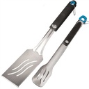 Set d’Ustensiles BBQ Napoleon 70032 – Spatule et Pince en Acier Inoxydable pour Barbecue et Grill
