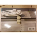 Sets de table 6 pièces argent 33x48 cm, 410112, 4010187134036, set de table