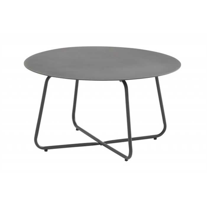 Table basse de salon de jardin - structure de couleur anthracite - Hauteur 40 cm - diamètre 73 cm DALI - 4 Seasons, DALI, 213367, 8718144570359