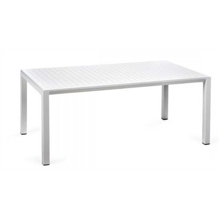Table basse en résine blanche ARIA TAVOLINO 100 cm - Nardi Outdoor