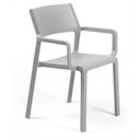Chaise de jardin en résine - couleur grise - TRILL NARDI, 4025003000, 40250.03.000, TRILL1