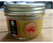 Bougie parfumée AB Caramel AB Candle M – Bougie décorative 55 à 75h senteur gourmande et chaleureuse