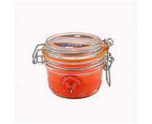 Bougie terrine J-Line rouge coquelicot AB Candle – Bougie décorative parfumée 30 à 40h ambiance chaleureuse