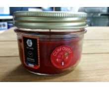 Bougie familia wiss m rouge - coquelicot -  ab candle - 55 à 75h