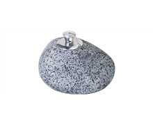 Bougie de jardin STERN Vintage Grey M 30x26x20 cm – Bougie extérieure décorative design ambiance terrasse