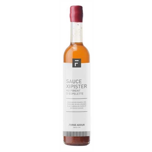 Sauce XIPISTER au piment d'Espelette 500 ml - Forge Adour