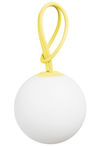 Lampe Fatboy Bolleke Lemon 103908 – lampe LED nomade rechargeable intérieur et extérieur