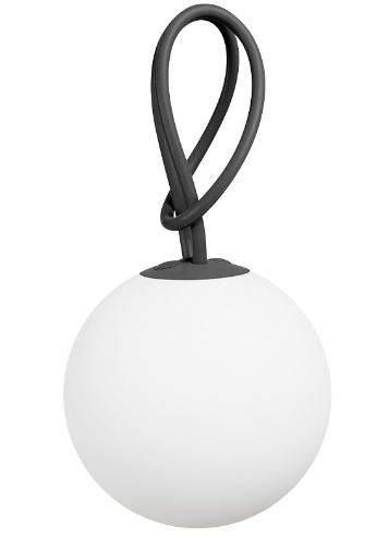 Lampe Fatboy Bolleke Anthracite 103908 – lampe LED nomade rechargeable intérieur et extérieur