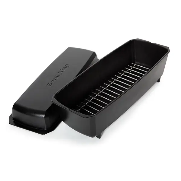 [BROIL KING 69615] Cocotte en Fonte BBQ Broil King 69615 – Viandes Tendres & Cuisson Parfaite au Barbecue