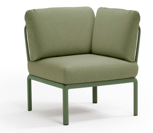  Salon de jardin modulable KOMODO élément d'angle Agave / giungla NARDI, 4037416140, KOMODO ANGLE AGAVE, KOMODO