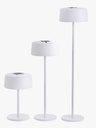 Lampadaire solaire Les Jardins TINK112 BUMP – lampadaire LED rechargeable 500 lumens à hauteur réglable