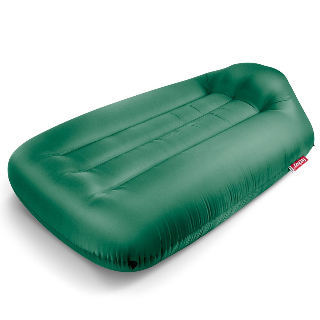 [FATBOY 104600 POUF GONFLABLE LAMZAC JUNGLE GREEN] Pouf gonflable Fatboy Lamzac 3.0 Jungle Green – canapé d’air portable pour jardin, plage et camping