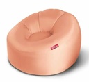 Pouf gonflable Fatboy Peach jelly – canapé d’air portable et léger pour plage, jardin et camping
