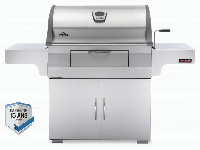 Barbecue au charbon de bois professionnel - PRO605 Grill - Napoléon