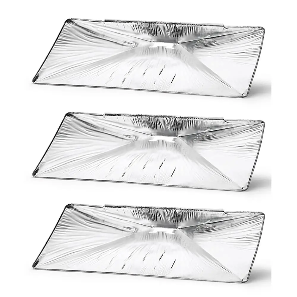 [NAPOLEON-62020] Récipients à Graisse Napoleon 62020 (x3) – Inserts Aluminium pour Barbecue Rogue 425, Nettoyage Facile et Entretien Hygiénique
