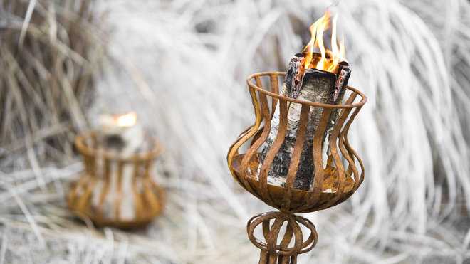 Braséro effet rouillé 60 cm - senscollection, A-766, 5425006397667