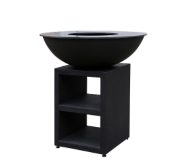 Plancha - brasero d'une largeur de 94cm Quoco Piatto large black, QUOCO, LARGE, NOIR, 11011, BLACK PLANCHA LARGE, 39011011, 8719992234066