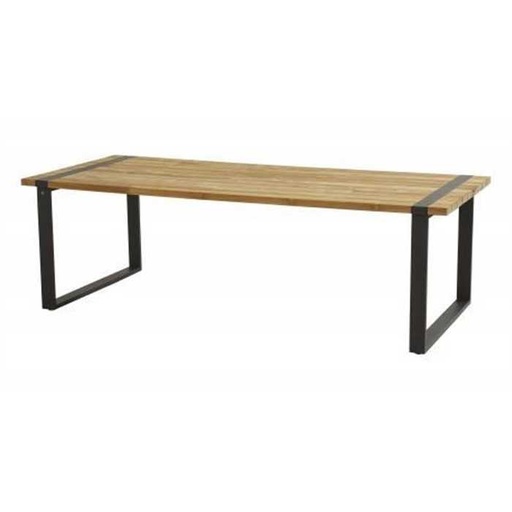 Table en teck naturel 240 x 100 cm - ALTO - TASTE