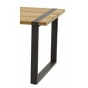 Pieds en aluminium anthracite H.75 cm - ALTO - TASTE
