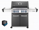 Barbecue au gaz couleur charcoal grey - sizzle zone - PRESTIGE 500 RSIB - NAPOLEON