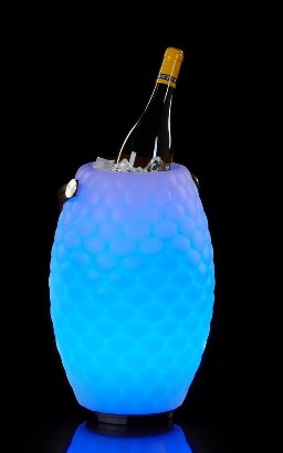 [Joouly Limited 35] JOOULY Limited 35 - Lampe LED d'ambiance avec haut parleur bluetooth & Seau à Champagne design