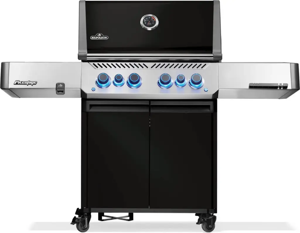 [NAPOLEON-P500VRSIBPK-NL] Barbecue au gaz Prestige 500 RSIB noir avec sizzle Zone de NAPOLEON - P500VRSIBPK-NL