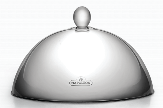 Cloche en acier inoxydable NAPOLEON, CLOCHE