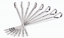 Brochettes multifonctionnelles en acier inoxydable (8 pièces) NAPOLEON GRILL