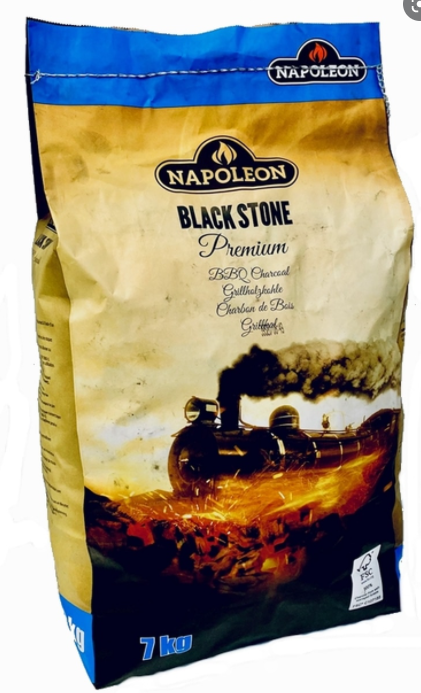 [NAPOLEON-67105] Charbon de Bois Napoleon 67105 Premium 7 kg – Briquettes Haute Performance, Allumage Rapide, Chaleur Intense et Cuisson Longue Durée