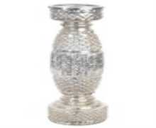 [J-LINE CHANDELIER 38] Chandelier verre/argent/or 11x11x38cm - J-LINE, 46392, 5415203463920