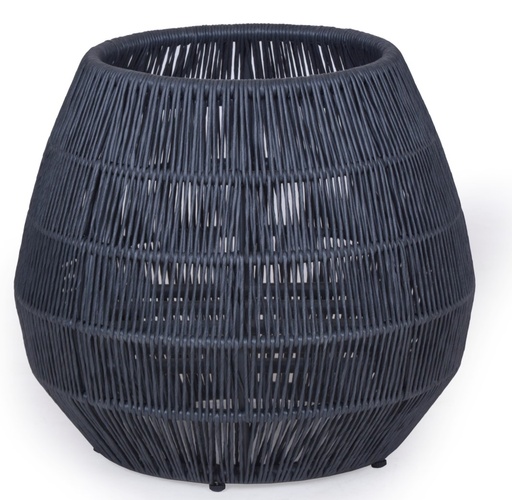 [4SO-91319] Planter low LORENZO anthracite - TASTE by 4 Seasons, LORENZO, 91319