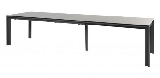 [4SO-91298] OPTIMUM Table de jardin extensible 220-280-340 cm - plateau en céramique - TASTE, 91298