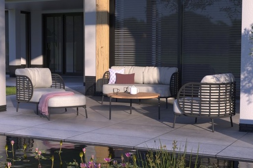 [4SO-213827 213826] Salon de jardin FABRICE by 4 seasons outdoor, FABRICE