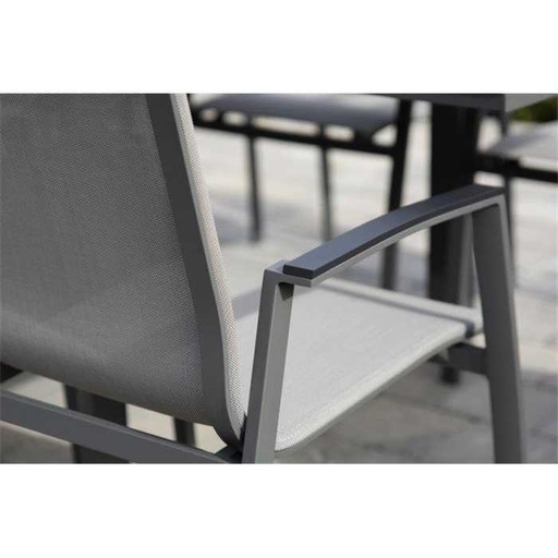 [4SO - SP11233A ACCOUDOIR TORINO CARBONE] Accoudoir pour chaise Torino carbone, TORINO, SP11233A