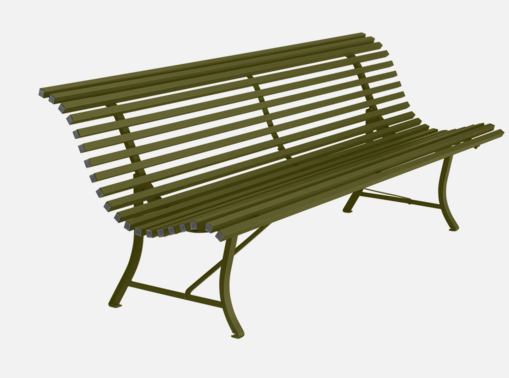 LOUISIANE Banc FERMOB 200cm -  1001