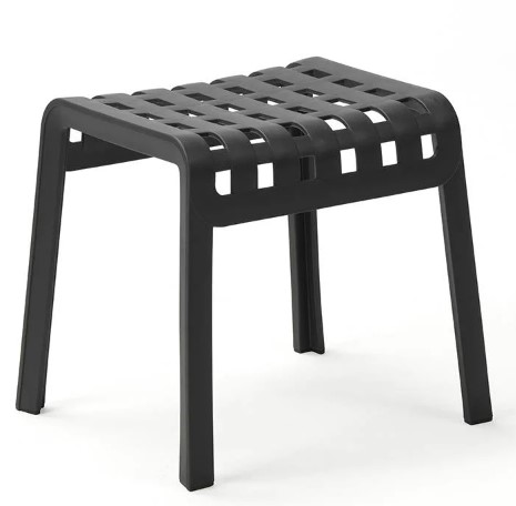 [NARDI-4004402000] Tabouret POGGIO anthracite de Nardi, FOLIO, POGGIO