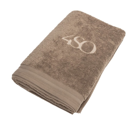 [4SO-70003] Serviette de bain 4 seasons outdoor - taupe - 180x100 cm, ESSUIS