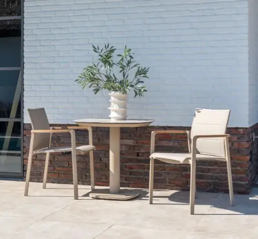 [TASTE-91641+91647] Ensemble Bistrot Cortina - Manolo Latté de Taste by 4 seasons outdoor