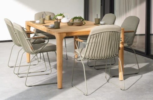 [4SO-17001 91489] Ensemble de jardin Liam-Veneto couleur "olive" de la marque 4 seasons outdoor