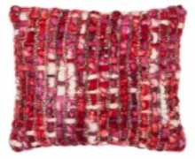 [J-LINE COUSSIN MIX R] Coussin mix rouge 40x40 cm - J-LINE, 48801, 5415203488015