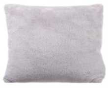 [J-LINE COUSSIN GRIS] Coussin polyester gris 40x40x10cm - J-LINE, 49158, 5415203491589