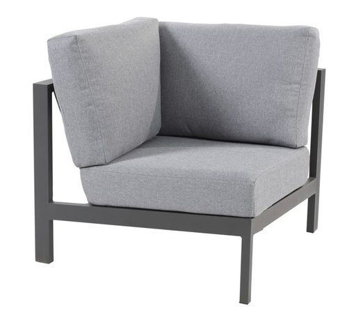 [4SO-91363] GINGER Salon de jardin - élément d'angle aluminium anthracite - TASTE, GINGER, 91363