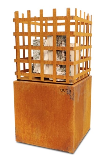 [OUTR - 0030103002] Braséro au feu de bois OUTR Block C80, brasero, OUTR, BLOCK C80